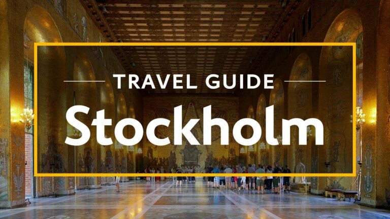 Stockholm Vacation Travel Guide