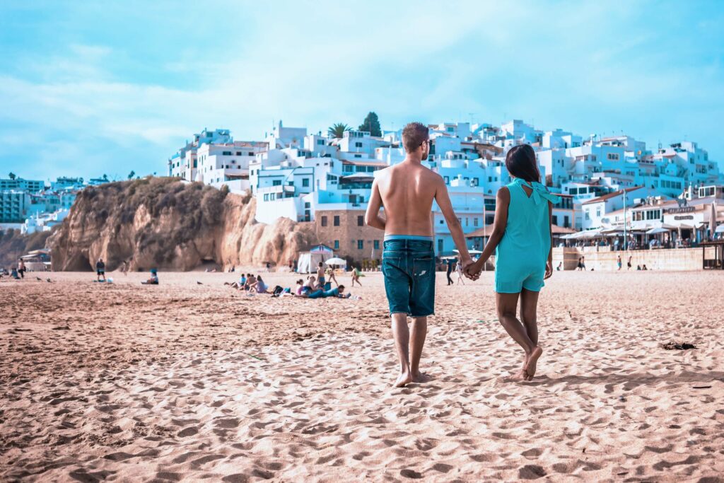 A photo from Playa de la Victoria in Cadiz, an affordable holiday destination for sun seeking Brits.