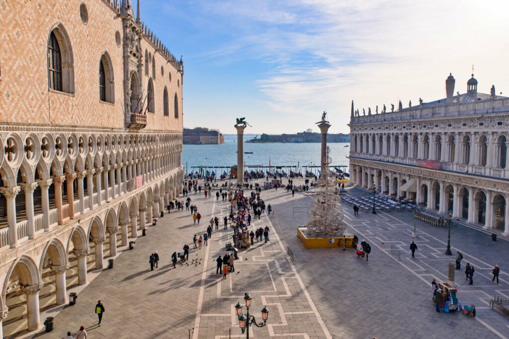 A photo from Doge's Palace in Venice, Italy.