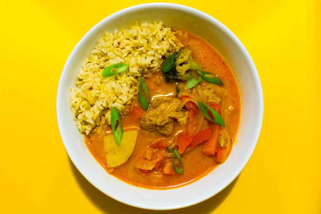 vegetarian Thai curry